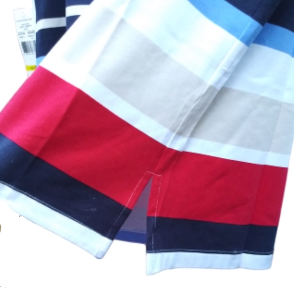 Alfred Dunner Lady Liberty Stripe Tee Sz MP - Picture 5 of 8